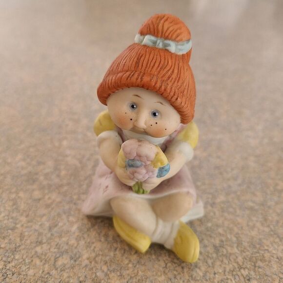 Vintage Red Hair Cabbage Patch Kids Figurine - Picture 2 of 7